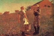 Winslow Homer Encounters USA oil painting artist